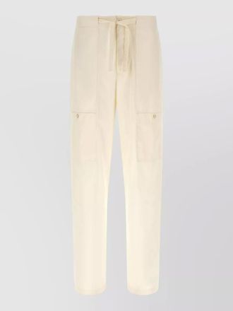 Jil Sander cotton straight-leg cargo trousers