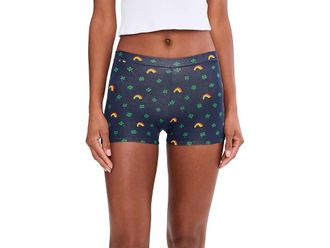 MeUndies Feel Free Boyshorts Womens Underwear Lucky Me : 2XL, Elastane/Synthetic