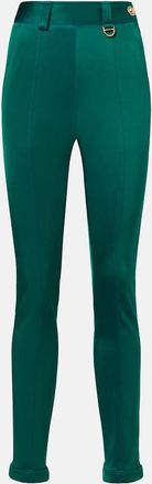 Chlo&eacute; High-rise jersey slim pants