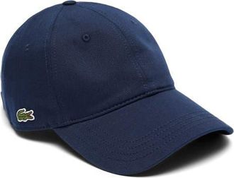 Lacoste Essential Cotton Twill Baseball Cap in Navy Blue at Nordstrom