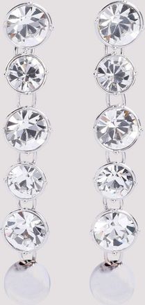Jean Paul Gaultier Lange Diamanten Oorbellen