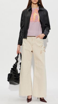 Diesel 1996 D-SIRE-YU Jeans, Womens, Beige