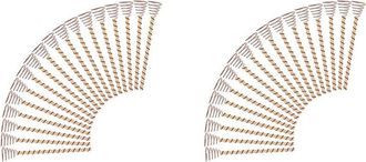 OEM Paquete De 36 Estacas Para Plantas De Electrocultivo, Antenas De Cobre De 12 Pulgadas Para Jardiner&iacute;a De Electrocultivo, Bobina De Cobre Para Jardiner