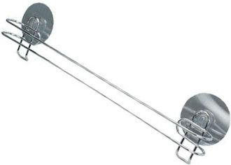 Trade Shop Trade Shop - Asta Barra Porta Asciugamani 45 Cm Montaggio A Parete Bagno Con Biadesivo 79845