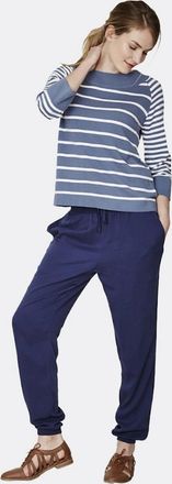 Thought Womens Thought Alberta Womens Top - Blue Grey - Blue/Multi - Size: 12