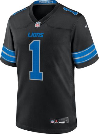Nike Jameson Williams Detroit Lions Nike Mens NFL Game Jersey in Black | 67NM0B9M9JF-DEH