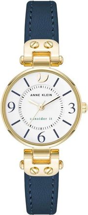 Anne Klein Consider It White Dial Ladies Watch AK/5144WTBL
