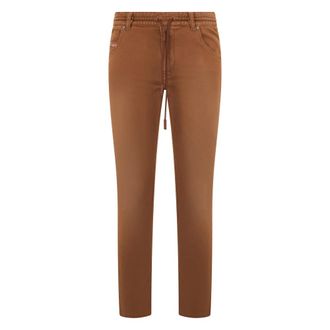 Diesel Krailey Jogg Jeans - Dames - Jeans - Bruin - Maat: W23 Katoen
