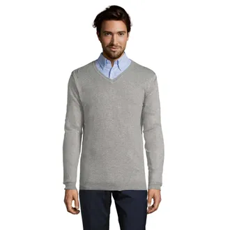 SOLS Heren Glory Sweater Top (Grijze Melange)
