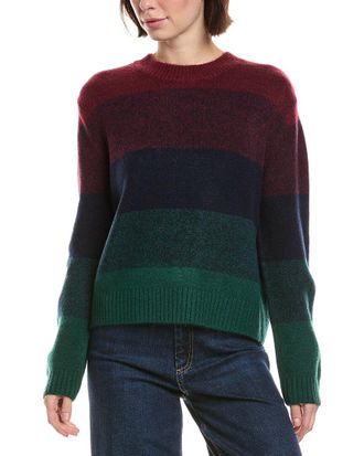 Vince Camuto Ombre Stripe Crewneck