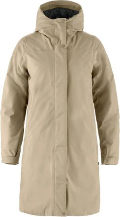 Fj&auml;llr&auml;ven High Coast Hydratic Padded Parka - Dames - Parka Jassen - Beige - L - Jassen