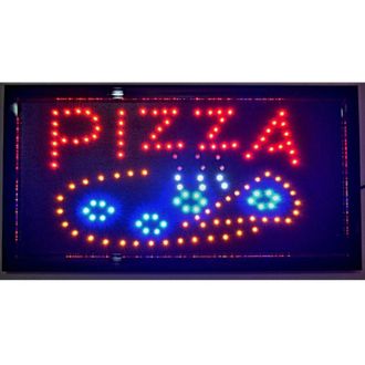 Trade Shop Trade Shop Traesio - Trade Shop - Insegna Luminosa A Led Con Scritta Pizza Per Pizzeria Ristorante Bar Vetrina