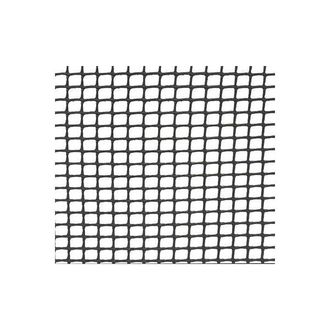 Nortene Rotolo 25mt Tessuto Plastico Nero 10x10mm 2002379 Premium Nortene
