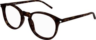 Saint Laurent Glasses - unisex - Brillen - Bruin - 50 MM - Accessoires