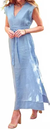 Finley Beverly Dress In Fresh Blue