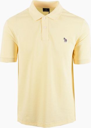 Paul Smith Mens PAUL SMITH REG FIT POLO YELLOW - Size: 44