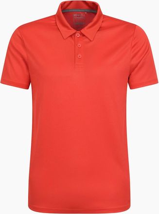 Mountain Warehouse Mens Mountain Warehouse Mens Endurance IsoCool Polo Shirt - Orange - Size: 46