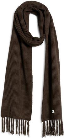 Krost Brioche Knit Scarf in Demitasse at Nordstrom