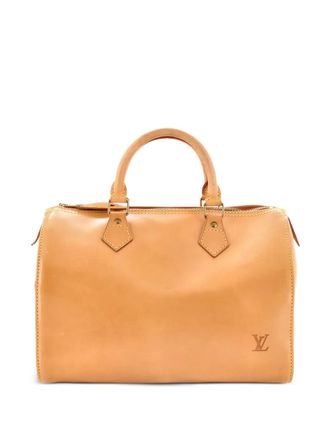 Louis Vuitton Speedy Handbag Nomade Leather 30 satchel - Marrone