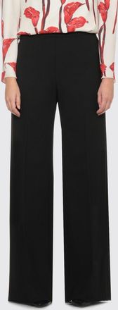 Carolina Herrera Wide-Leg Virgin Wool Knitted Palazzo Trousers