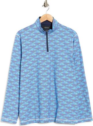 Bugatchi Long Sleeve Knit Sweatshirt in Classic Blue at Nordstrom Rack, Size Xxx-Large