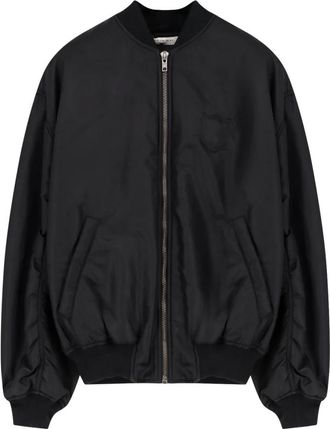 Ih Nom Uh Nit Gewatteerd Bomberjack - Heren - Bomber jackets - Zwart - S - Leer - Jassen
