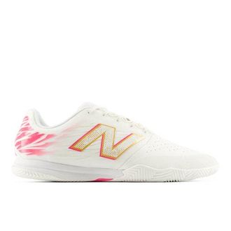 New Balance Unisex Furon Pro IN V8 en Rosa/Blanco/Marr&oacute;n, Talla 40.5