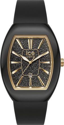 Ice Watch Ice Watch Ice Boliday - Dome - Black Glitter Gold Womens 024030 Rubber - One Size