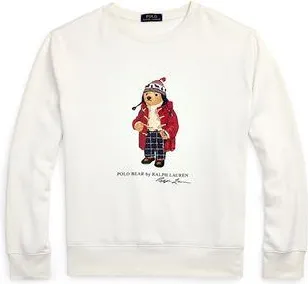 Ralph Lauren CABLE-KNIT COTTON CREWNECK SWEATER