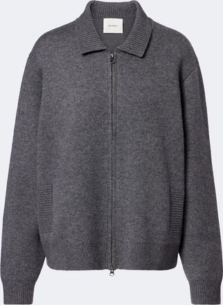 Lisa Yang Cardigan Aleya in cashmere con zip