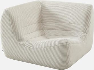 Sweeek Sill&oacute;n Envasado Al Vac&iacute;o Esquinero De Pana