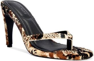Azalea Wang Lewis Sandal in Brown Multi at Nordstrom, Size 7.5