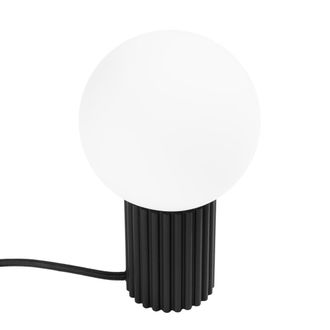 Sollux Lighting L&aacute;mpara de escritorio negro aluminio/vidrio