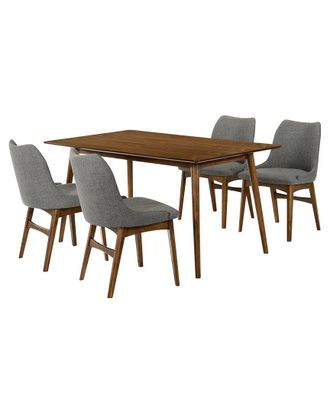 Armen Living Westmont And Azalea 5Pc Dining Set