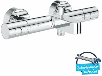 GROHE Precision Get - Miscelatore termostatico per vasca da bagno, cromo 34774000 - Grohe