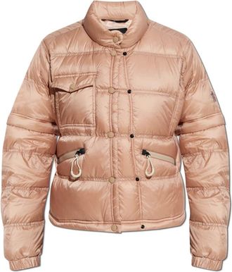 Moncler Mauduit Down Jacket - Dames - Winterjassen - Roze - XS - Leer - Jassen