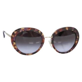 Prada Pre-owned Accessories, female, Multicolor, Size: ONE SIZE Pre-owned Vintage Sunglasses