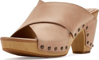 Kork-ease Gracie Womens Slide Shoes Off-white (bone) : 11 M, Leather
