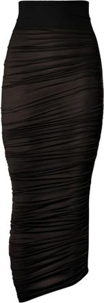 Wolford Gonna Drape Trasparente - - Skirts - Donna - Nero - L