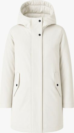 Quartz Co. HEIDI | Hooded Down Winter Jacket in Ivory at Nordstrom, Size X-Small