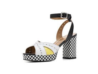 FLY London Eban454fly Womens Sandals White : EU 41 (US Womens 10-10.5) M, Leather