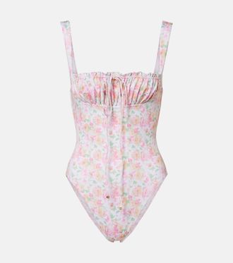 Bananhot Gia floral swimsuit