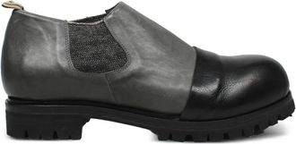 Ziggy Chen Leren Chelsea laarzen - Grijs