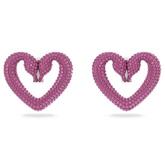 Swarovski Una Womens Base Metal Clip Earrings - Silver 5646573 Metal (archived) - One Size