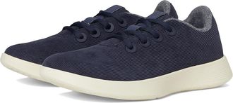 Allbirds Runner NZ Corduroy Womens Snow Shoes Dark Navy (stony Cream) : 10.5 B - Medium, Textile