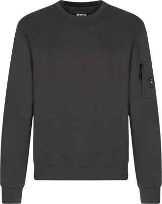 C.P. Company Diagonal Raised Fleece Lens Crewneck Sweatshirt