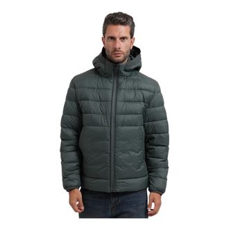 HUGO BOSS Jassen - Heren - Winterjassen - Groen - 2XL - Jassen