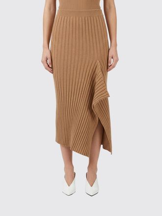 Stella McCartney Gonna a tubino in maglia di cotone Stella McCartney