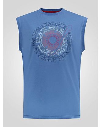 D555 Reeves South Beach Miami Print Tee