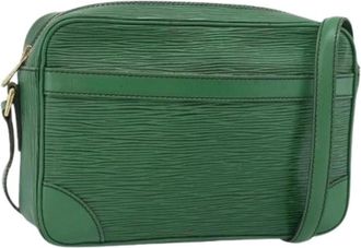 Louis Vuitton Pre-owned Epi Shoulder Bag - Dames - Vintage Schoudertas - Groen - ONE Size - Leer - Vintage